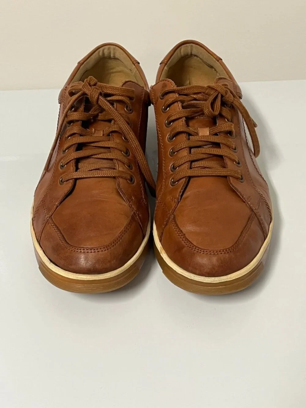 Cole Haan Vartan Sport Oxford Men's Size 11 Brown Leather Shoes, Lace-Up C21800